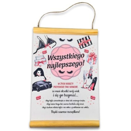 Przejdź do produktu Dyplom Wszystkiego Najlepszego - Pani Gadżet - #3306-PIGWN