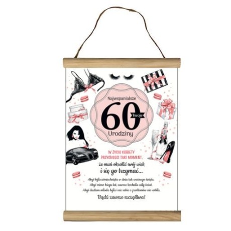 Przejdź do produktu Dyplom 60 urodziny - Pani Gadżet - #3306-PIG60