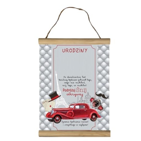 Przejdź do produktu Dyplom urodziny dla mężczyzny do wypisania #3306-UR04-OG