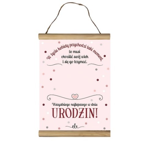 Przejdź do produktu Dyplom na urodziny życzenia dla kobiety do wypisania #3306-UR16-OG