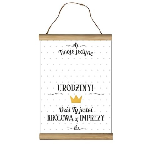 Przejdź do produktu Dyplom na urodziny życzenia dla kobiety do wypisania #3306-UR11-OG