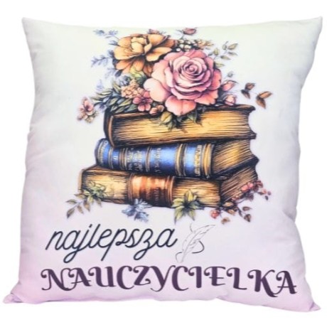 Przejdź do produktu Poduszka dla Pani Nauczycielki – Najlepsza Nauczycielka (książka) – #3335-N4A