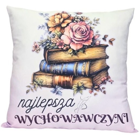Przejdź do produktu Poduszka dla Pani Wychowawczyni – Najlepsza Wychowawczyni (książka) – #3335-N4C