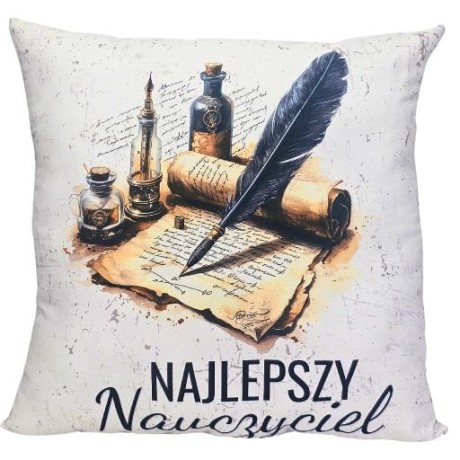 Przejdź do produktu Poduszka dla Pana Nauczyciela – Najlepszy Nauczyciel (książka) – #3335-N4B