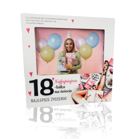 Przejdź do produktu Ramka na zdjęcia 18te urodziny Sweet Dziewczyna #3310SW