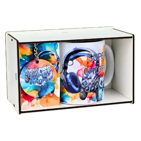 Przejdź do produktu Zestaw kubek i brelok dla super chłopaka #3366-CHK03