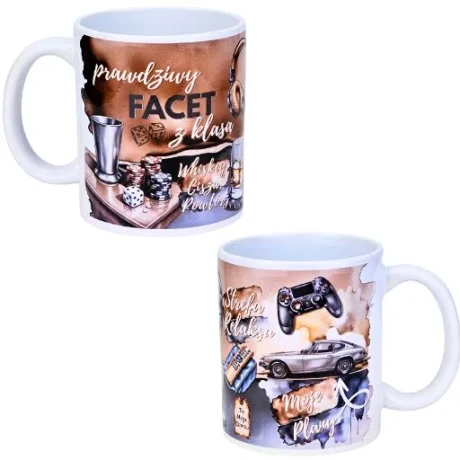 Przejdź do produktu Zestaw kubek i notes z długopisem dla prawdziwego faceta #3369-CHK01