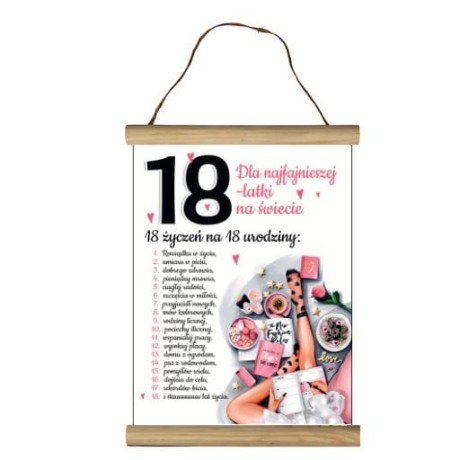 Przejdź do produktu Dyplom18 urodziny - Sweet Dziewczyna - #3306-SW18