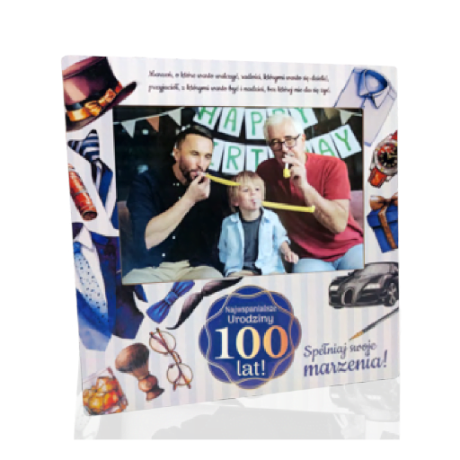 Przejdź do produktu Ramka na zdjęcia urodziny Pan Gadżet #3310PNG100