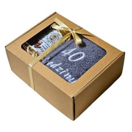Przejdź do produktu Zestaw kubek + ręcznik na 40 urodziny Whisky #3328WY40