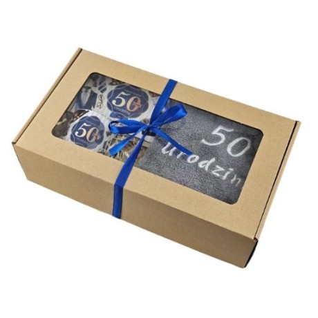 Przejdź do produktu Zestaw kubek + banknotówka + ręcznik na 50 urodziny Pan Gadżet #3327PNG50