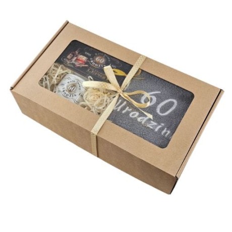 Przejdź do produktu Zestaw kubek + banknotówka + ręcznik na 60 urodziny Whisky #3327WY60