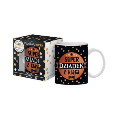 Przejdź do produktu Kubek w opakowaniu - Super Dziadek z klasą - dzień dziadka #3309D2