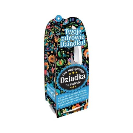 Przejdź do produktu Skrzynka na eliksir nalewkę alkohol – Najlepszy Dziadek na świecie – dzień dziadka #3332D1