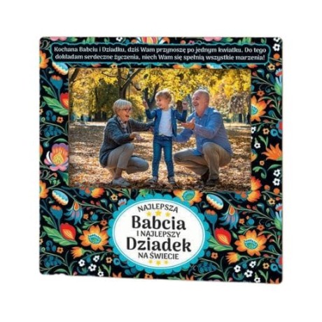 Przejdź do produktu Ramka na zdjęcie –  Najlepsza Babcia i Najlepszy Dziadek na świecie – dzień babci i dziadka #3310BD1